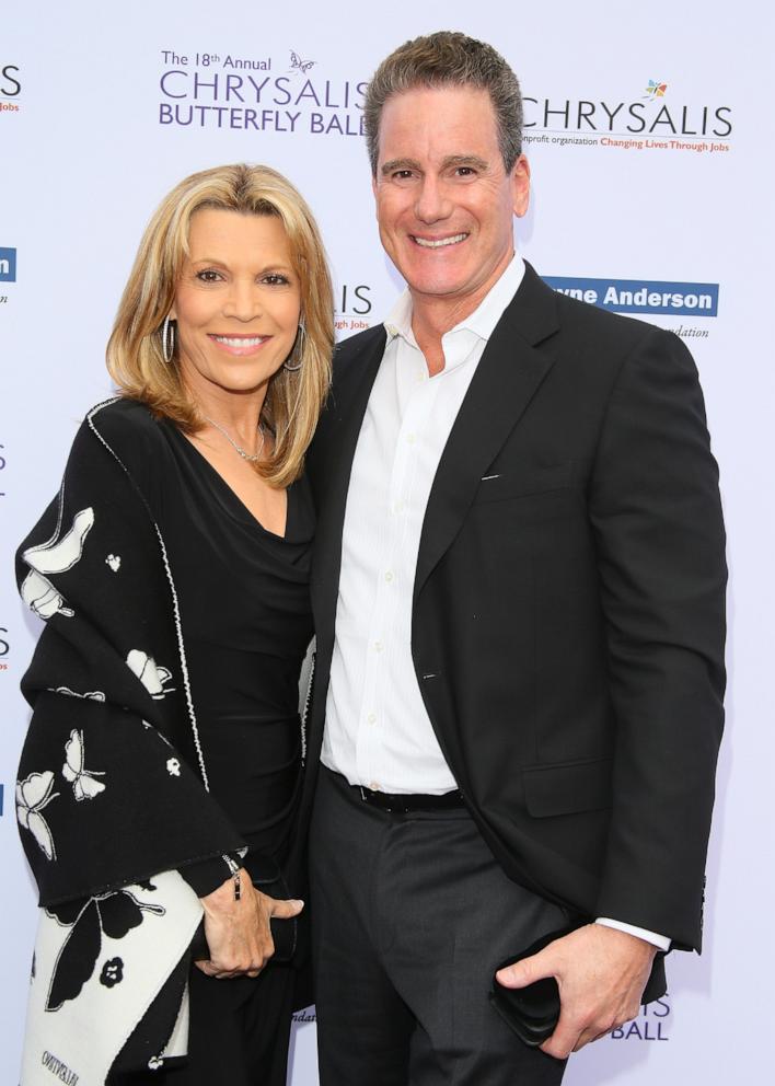 PHOTO: Vanna White and John Donaldson attend the 18th annual Chrysalis Butterfly Ball June 01, 2019 in Brentwood, California.