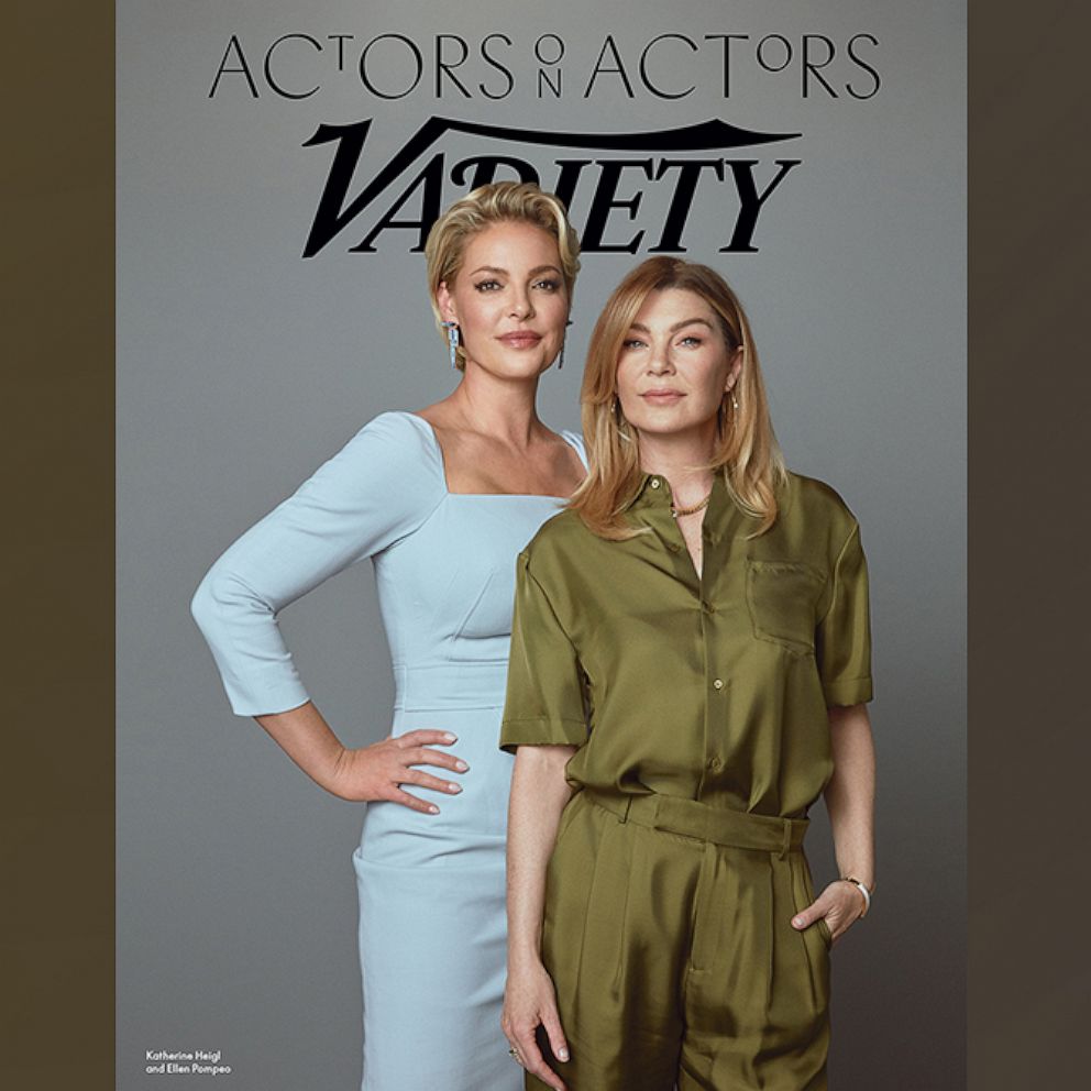 Ellen Pompeo, Katherine Heigl reflect on 'Grey's Anatomy' in 'Actors on  Actors' chat - Good Morning America