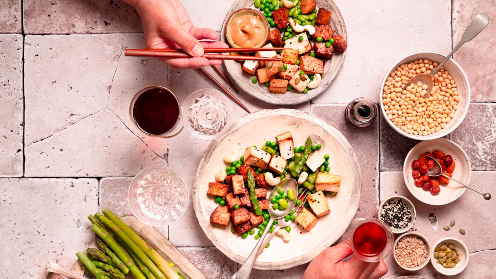 PHOTO: Vegan food is seen in an undated stock photo.