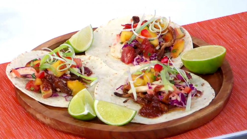 VIDEO: Chef Pinky Cole makes 'Slutty BBQ jerk tacos'
