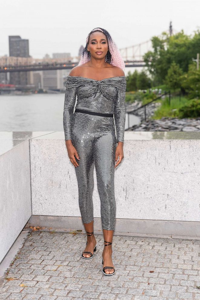PHOTO: Venus Williams attends the Prabal Gurung Fashion Show during New York Fashion Week: The Shows at Four Freedoms State Park, Sept. 8, 2023, in New York.
