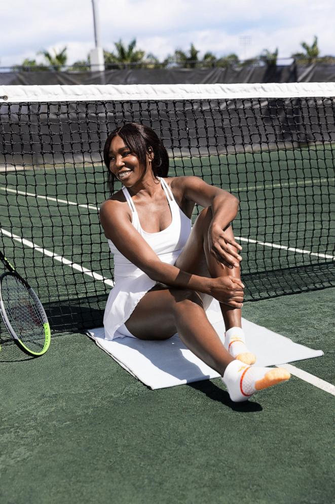 PHOTO: Bombas and Venus Williams collaborate on a new sock collection.