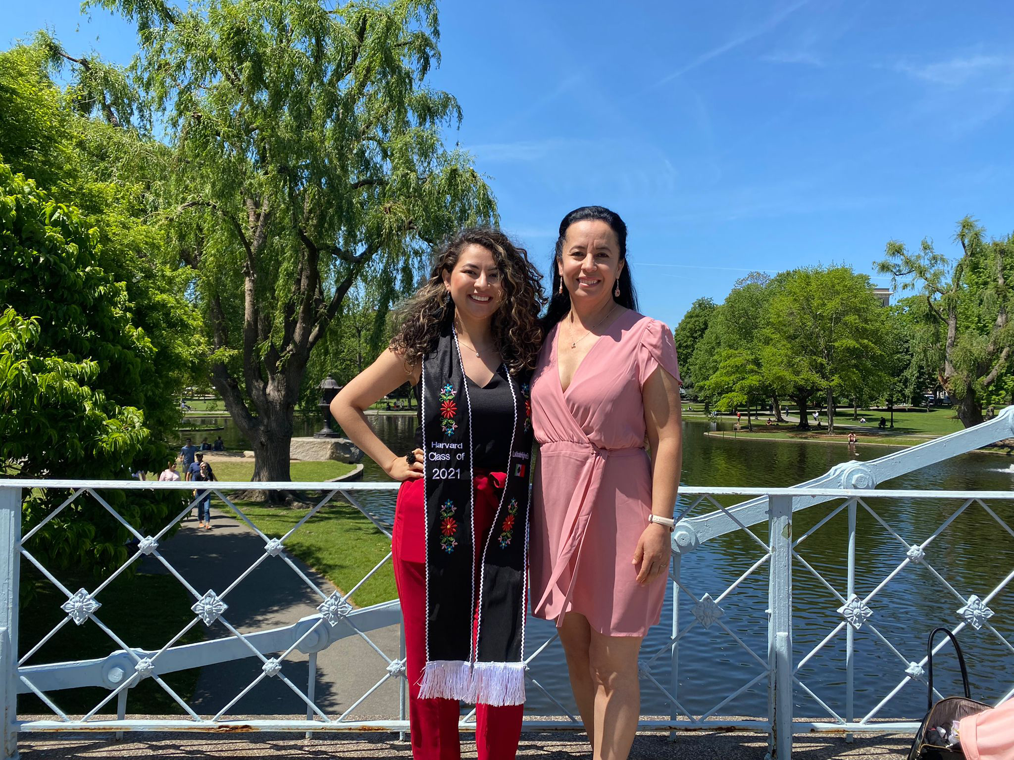 PHOTO: Nataly Morales Villa graduated from Harvard University after immigrating to the U.S. from Mexico with her mom, Veronica.