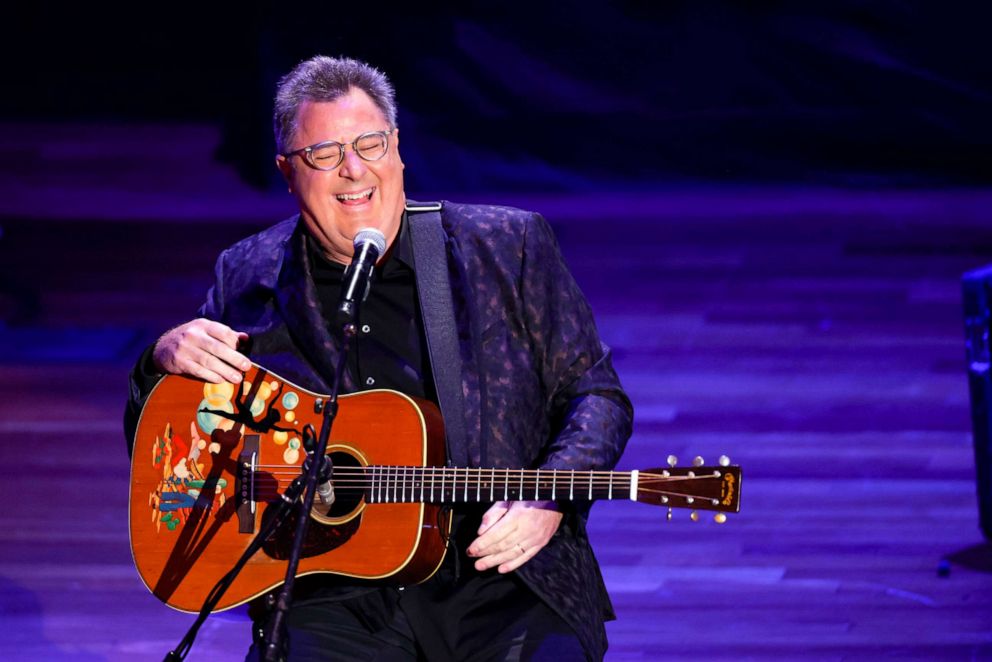 Luke Combs, Carrie Underwood and more stars detail Vince Gill's