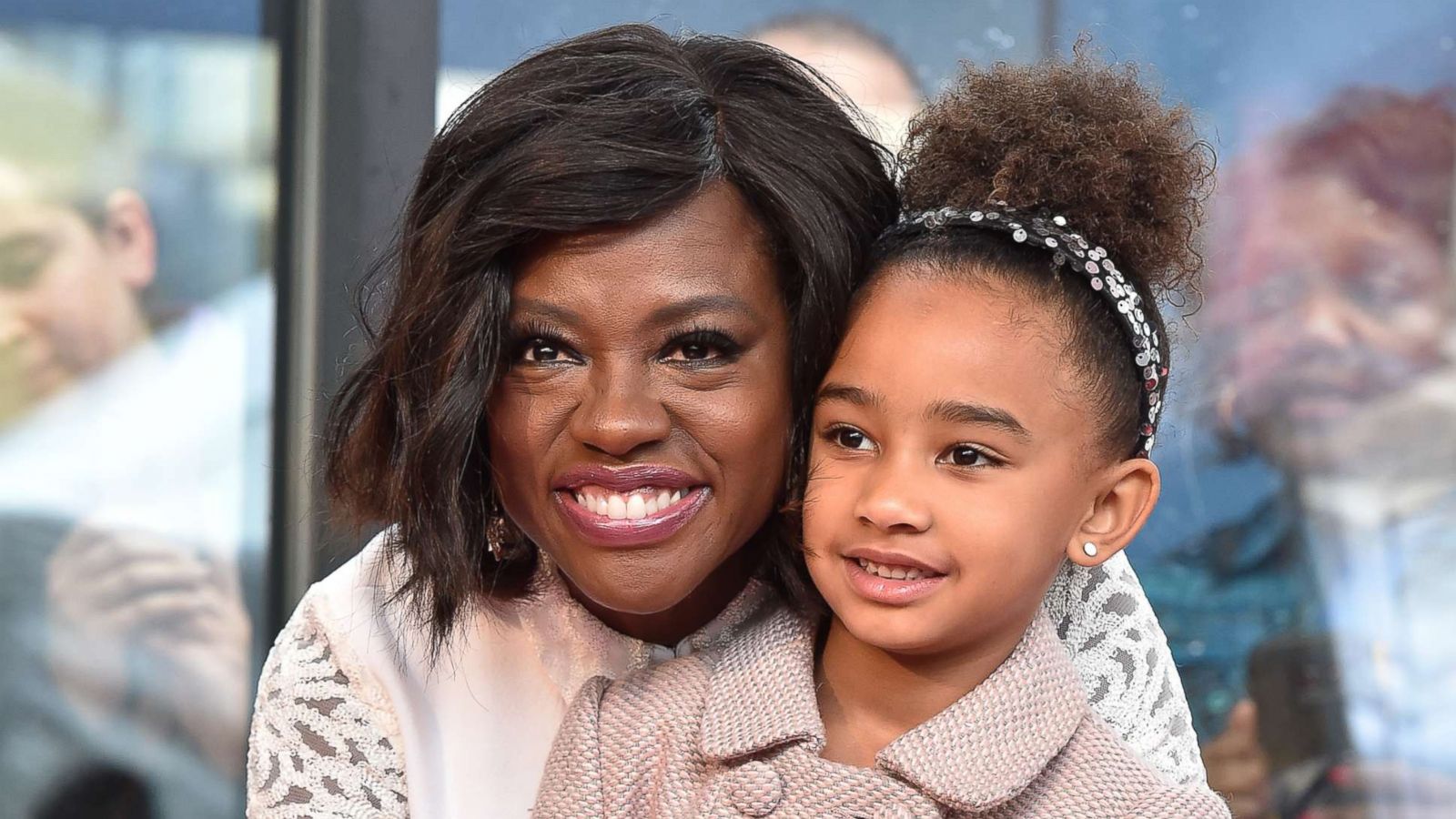 PHOTO: Viola Davis and her daughter Genesis Tennon attend the ceremony honoring Viola Davis with star on the Hollywood Walk of Fame, Jan. 5, 2017, in Hollywood, Calif.