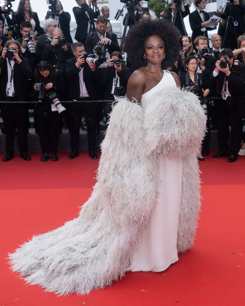 PHOTO: Viola Davis attends the "Monster" red carpet during the 76th annual Cannes film festival at Palais des Festivals on May 17, 2023 in Cannes, France.