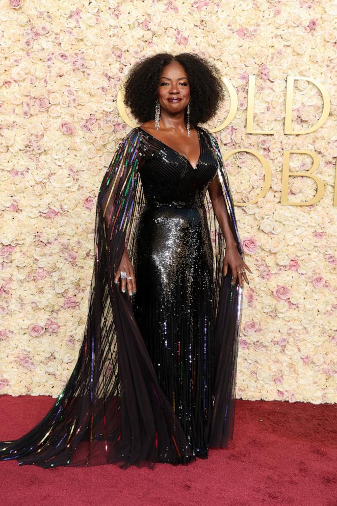 PHOTO: Viola Davis attends the 82nd Annual Golden Globe Awards, Jan. 5, 2025, in Beverly Hills, Calif.