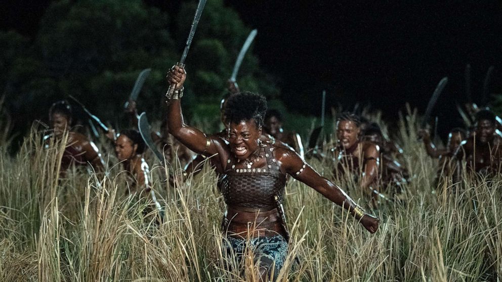 PHOTO: Nanisca (Viola Davis) in TriStar Pictures' THE WOMAN KING.