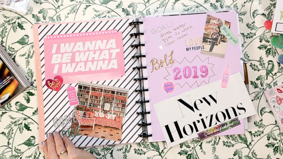 new year bullet journal ideas! (2020 vision board & goal planning