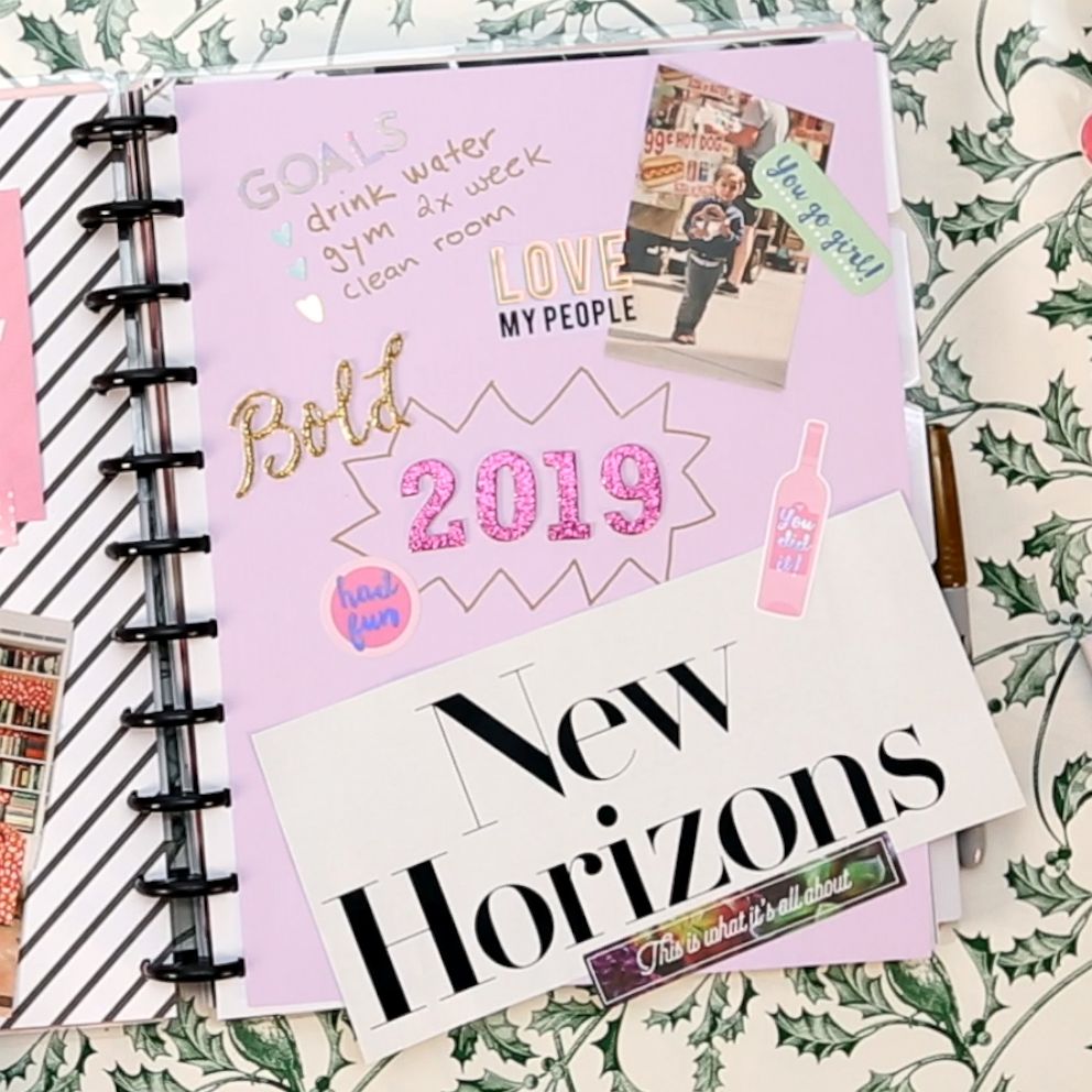VIDEO: Set yourself up for success in 2019 with these unique vision boards