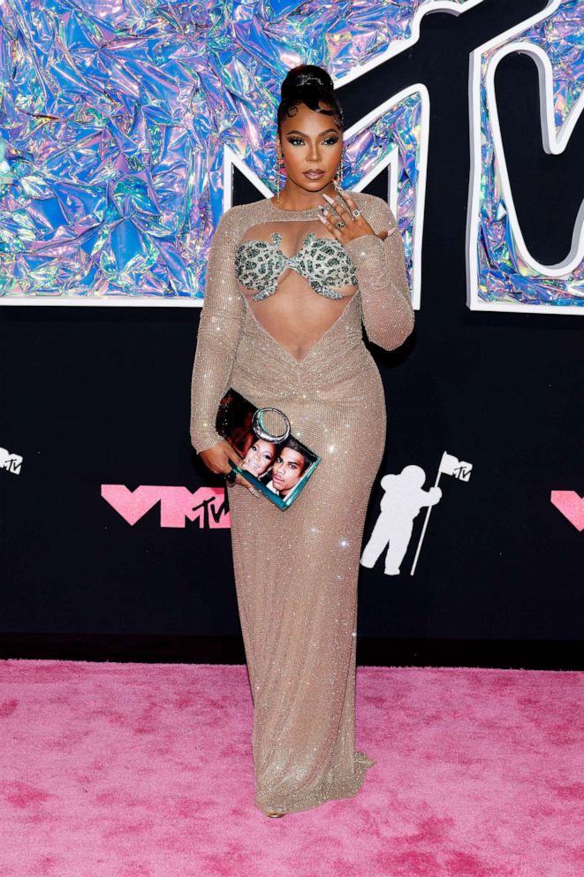 PHOTO: Ashanti attends the 2023 MTV Video Music Awards at Prudential Center on Sept. 12, 2023 in Newark, N. J.