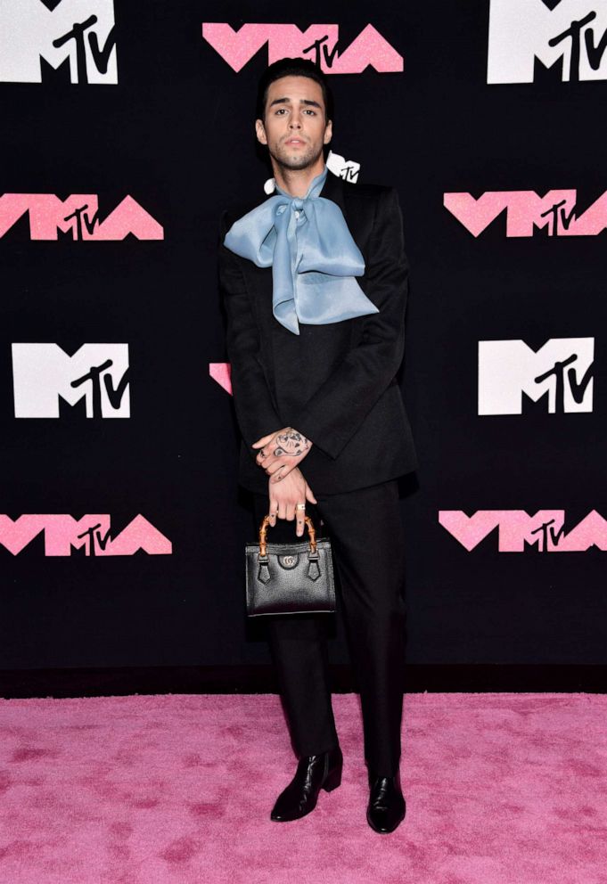 PHOTO: Stephen Sanchez arrives at the MTV Video Music Awards on Sept. 12, 2023, at the Prudential Center in Newark, N.J.