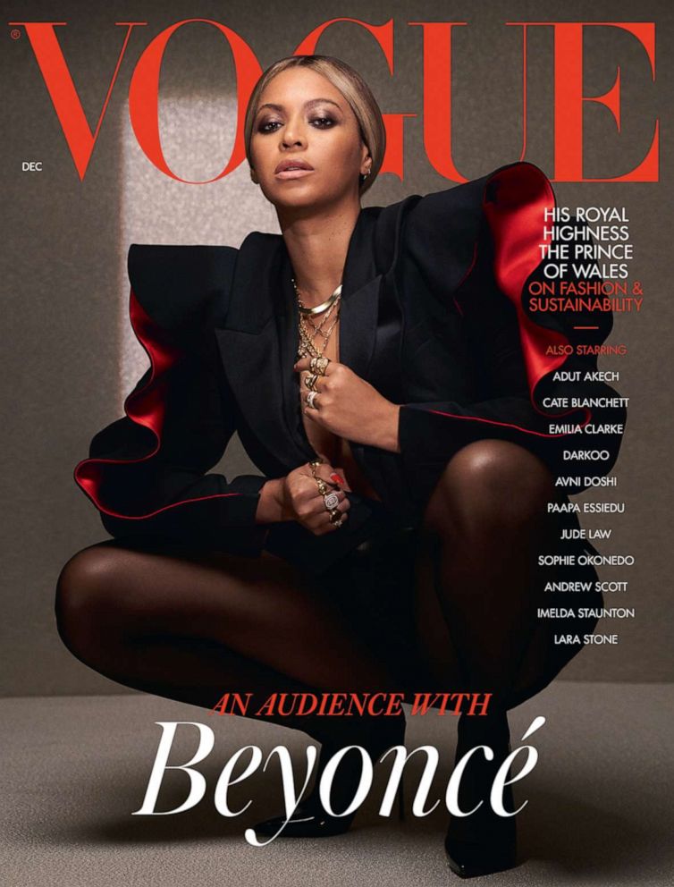 PHOTO: Beyonce appears on an alternate cover for the the Dec. 2020 issue of British Vogue magazine.