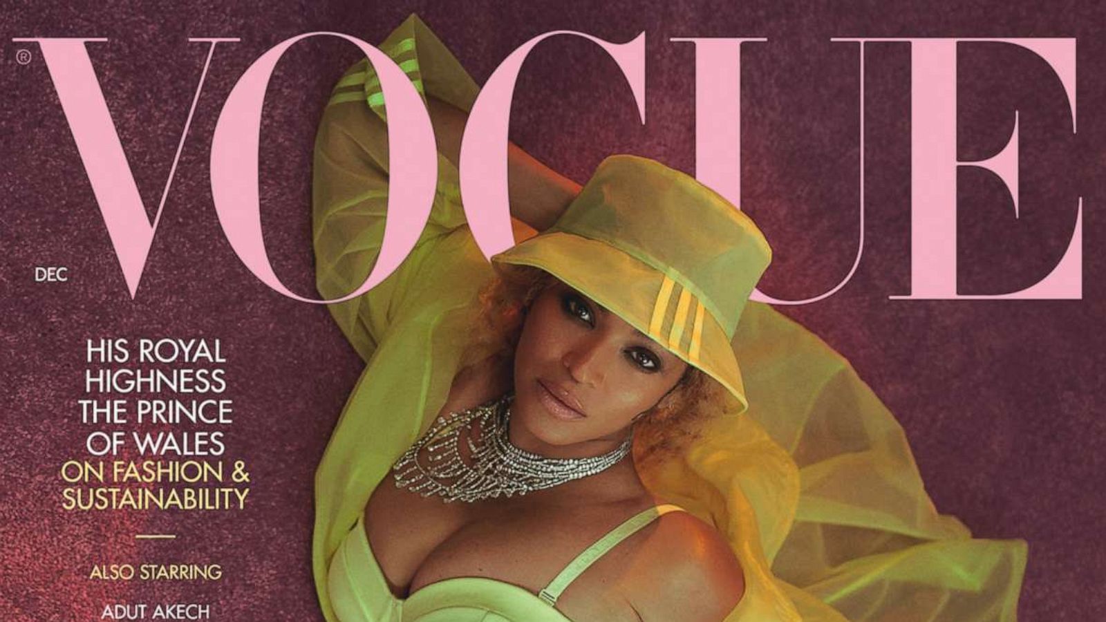 PHOTO: Beyonce appears on the cover on the Dec. 2020 issue of British Vogue magazine.