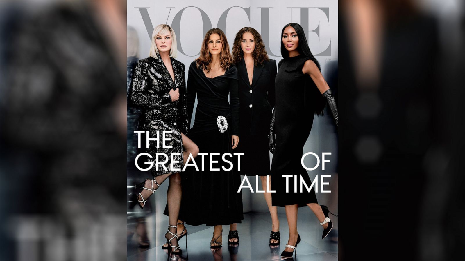 Naomi Campbell, Cindy Crawford, Linda Evangelista, and Christy Turlington  reunite on cover of Vogue - ABC News