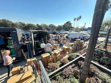 Volunteers reflect on impact of food donations for LA fire victims, first responders