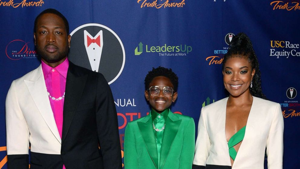 VIDEO: Dwyane Wade and his family attending Better Brothers LA 6th annual Truth Awards