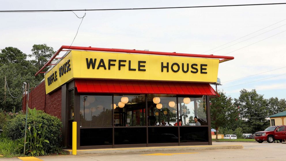 PHOTO: A Waffle House restaurant in Auburn, Alabama, is shown in this July 6, 2018, file photo.