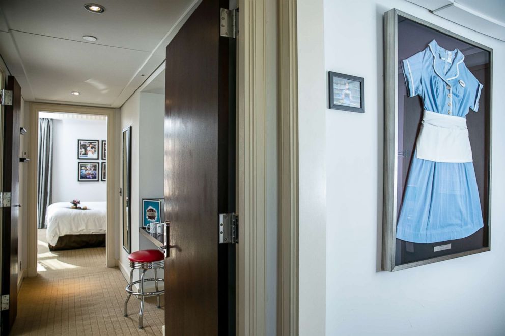 PHOTO: Waitress the musical entryway.