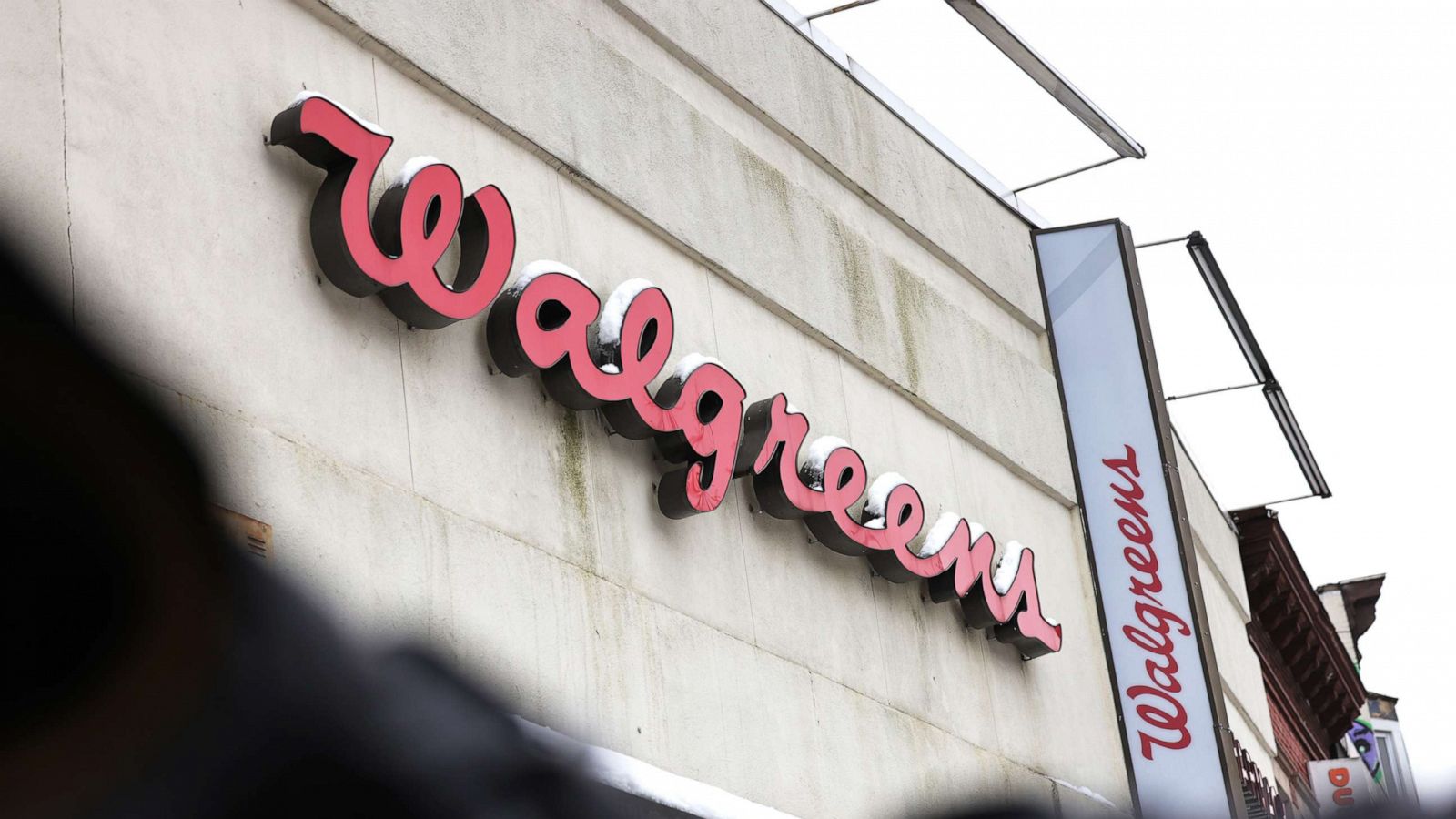 PHOTO: A Walgreens sign is seen in the Brooklyn borough of New York City, Feb. 9, 2021.