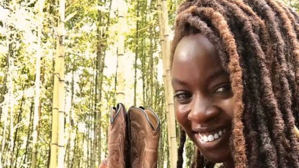 PHOTO: Danai Gurira posted this photo along with a good bye message to her Twitter account to announce her departure from "The Walking Dead," March 25, 2020.