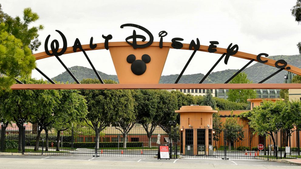 PHOTO: The Walt Disney Studios halt film and TV production amid Coronavirus, April 8, 2020, in Los Angeles.