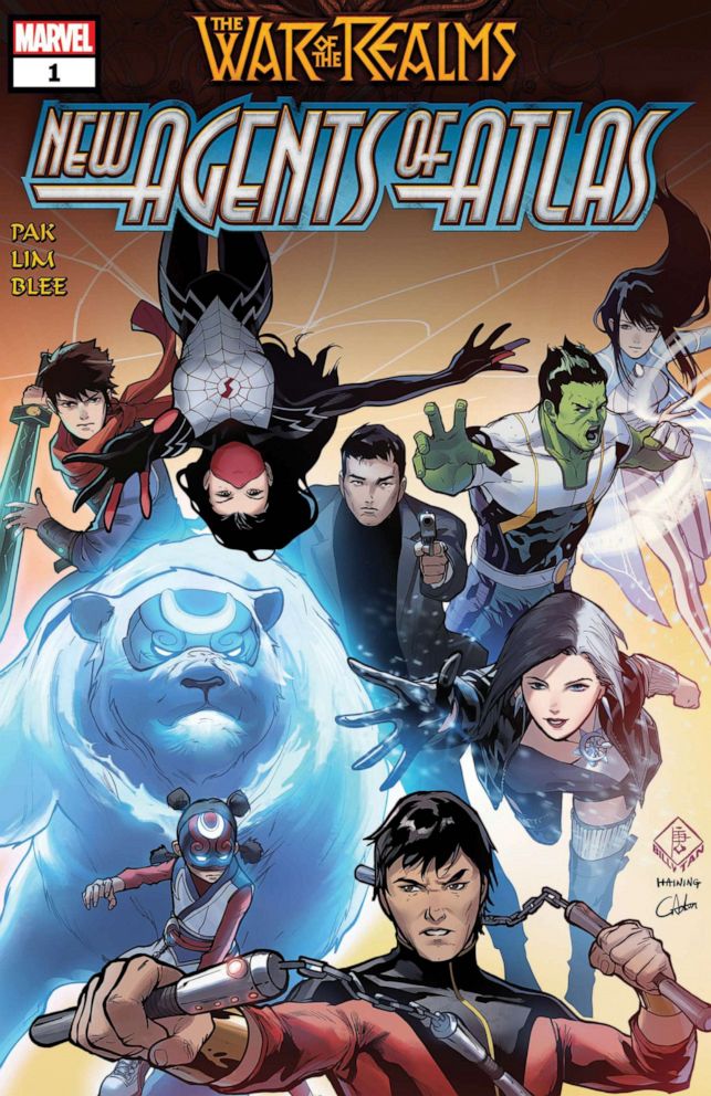 PHOTO: War of the Realms: New Agents of Atlas #1. Artwork by Billy Tan