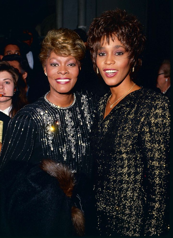 PHOTO: Dionne Warwick and Whitney Houston in Los Angeles.
