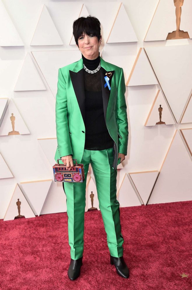 PHOTO: Diane Warren arrives at the Oscars, March 27, 2022, at the Dolby Theatre in Los Angeles. 