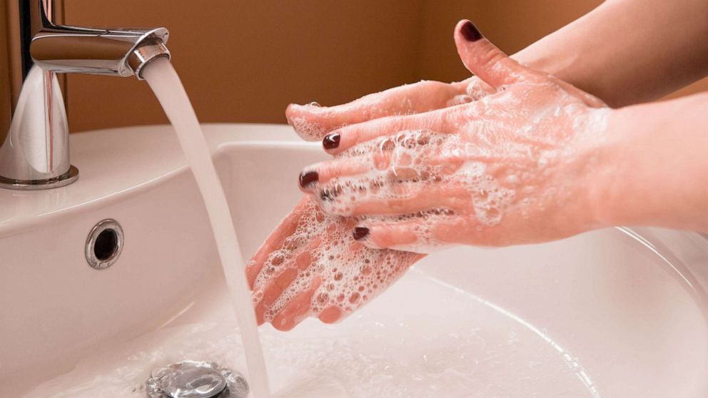 PHOTO: In this undated file photo, a woman washes her hands.