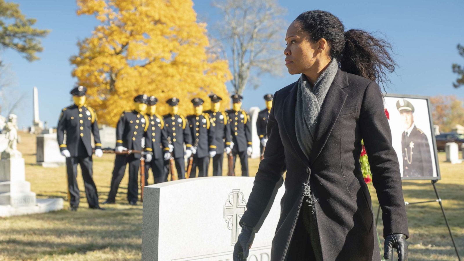 PHOTO: Regina King in a scene from "Watchmen."