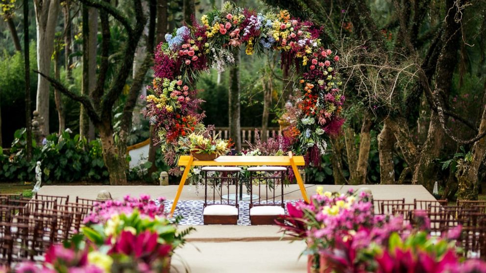 PHOTO: Stock photo of a wedding reception.