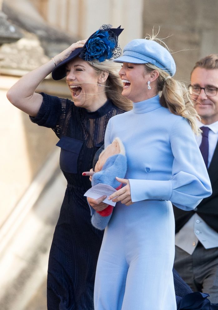 PHOTO: Guests attend the Royal wedding of Princess Eugenie of York and Mr. Jack Brooksbank at St. George's Chapel, Oct. 12, 2018, in Windsor, England.