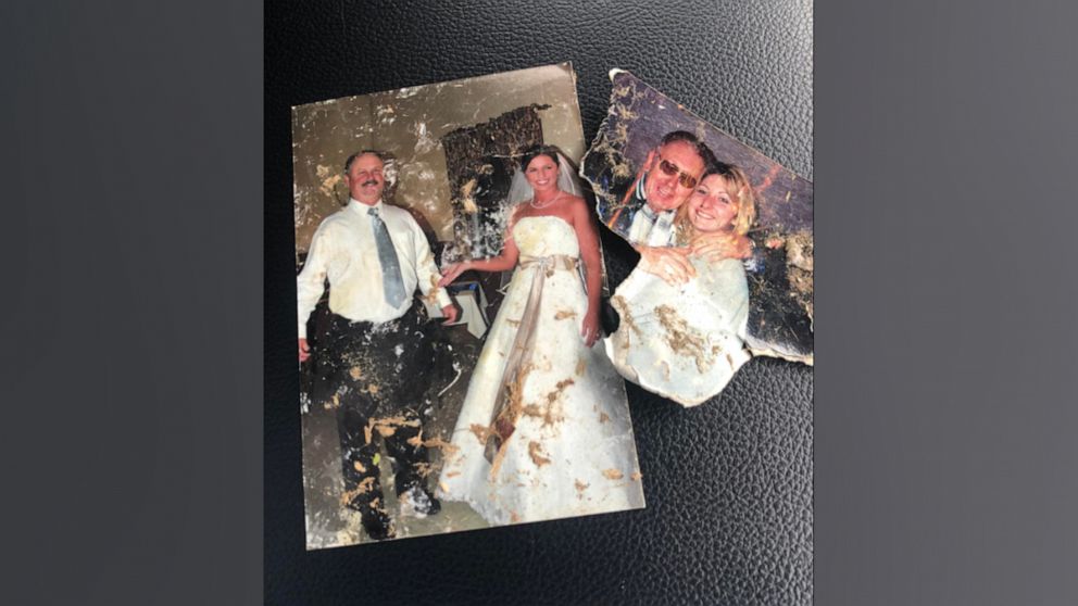 PHOTO: Photos of Lara Beth Wynn's wedding day were posted by Vickie Morris on the Facebook page for Quad State Tornado Found Items, after being found nearly 100 miles away from Wynn's Princeton, Kentucky, home.
