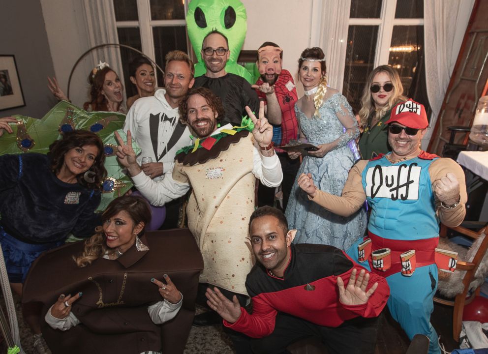 PHOTO: Audrey Moore, an actress best known in the Netflix series "Godless," invited her guests to wear either a costume or their wedding gown to her wedding as she married Jesse Lumen.