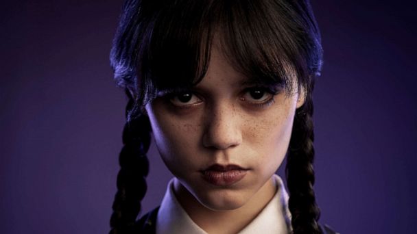 Jenna Ortega transforms into Wednesday Addams in new trailer - Good ...