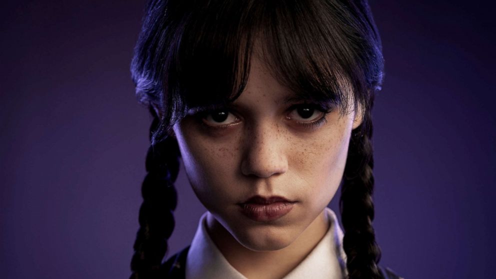 Jenna Ortega transforms into Wednesday Addams in new trailer