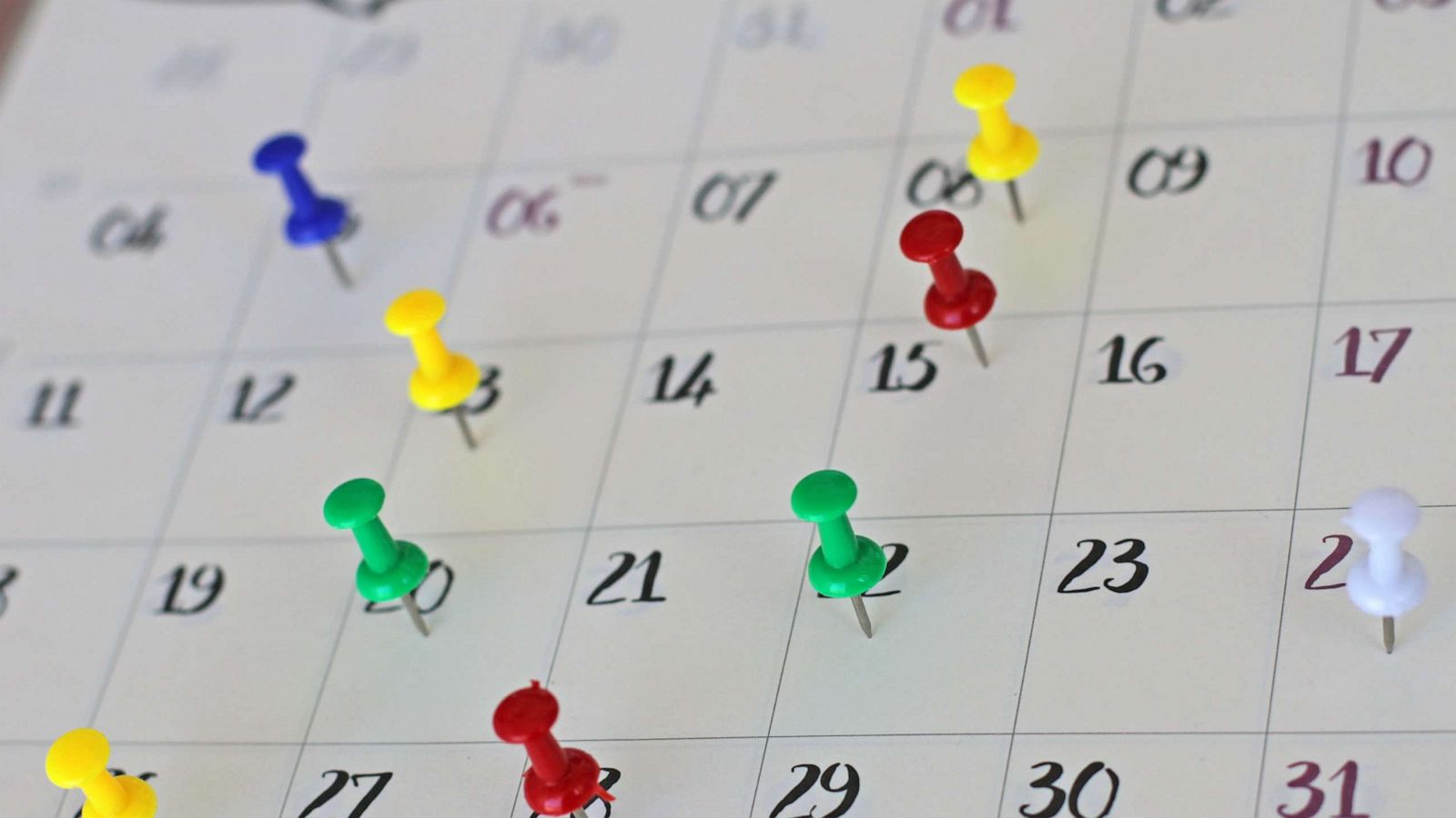 PHOTO: A calendar is seen in an undated stock photo.