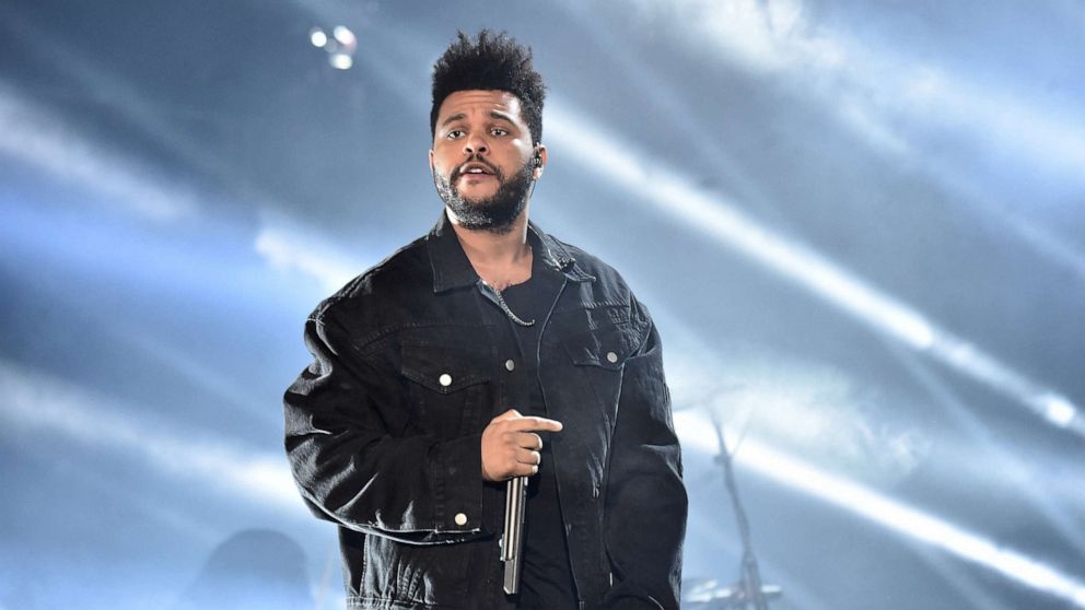 PHOTO: The Weeknd performs onstage during the 2018 Global Citizen Concert at Central Park, Great Lawn, Sept, 29, 2018, in New York. 