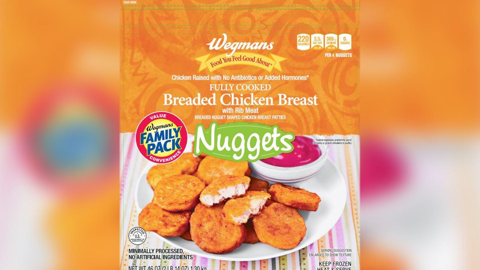 PHOTO: The U.S. Department of Agriculture’s Food Safety and Inspection Service (FSIS) is issuing a public health alert for frozen, fully cooked Wegmans breaded chicken breast nuggets.