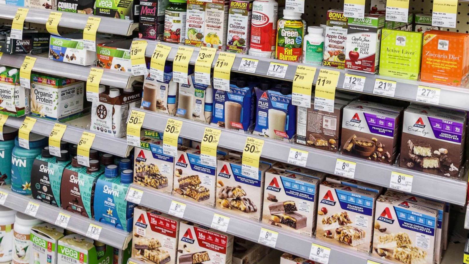 PHOTO: Diet supplements at a Walgreens Pharmacy in Miami Beach.