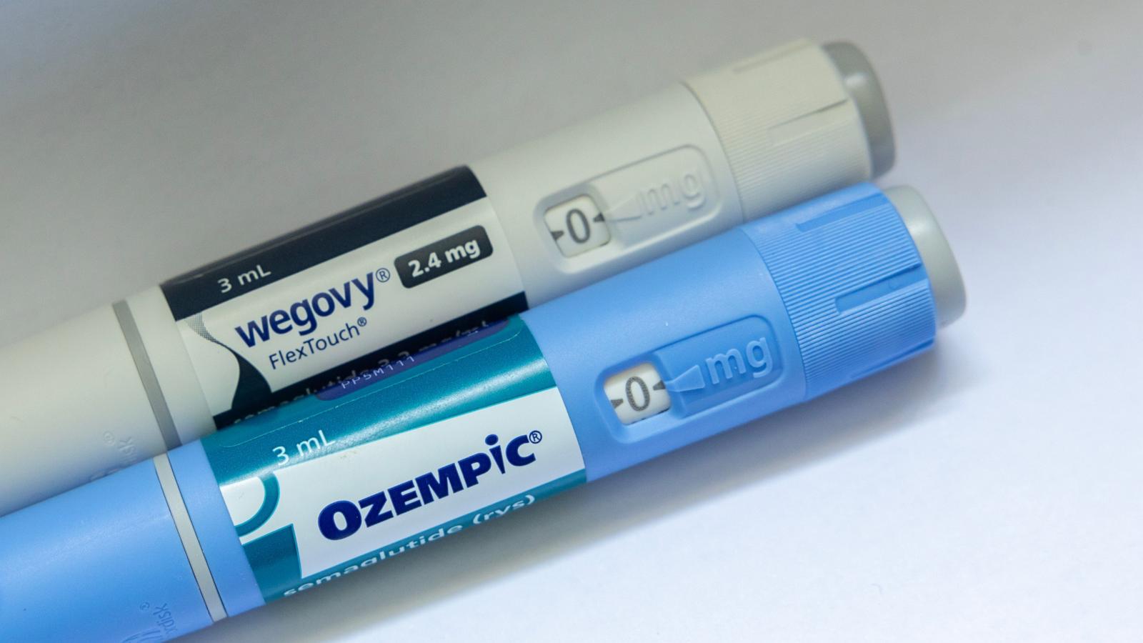 PHOTO: Ozempic is medicine for adults with type 2 diabetes, Wegovy is prescribed for long-term weight loss in adults and children. Both contain the active ingredient semaglutide, Jan. 13, 2025, in Sydney, Australia.
