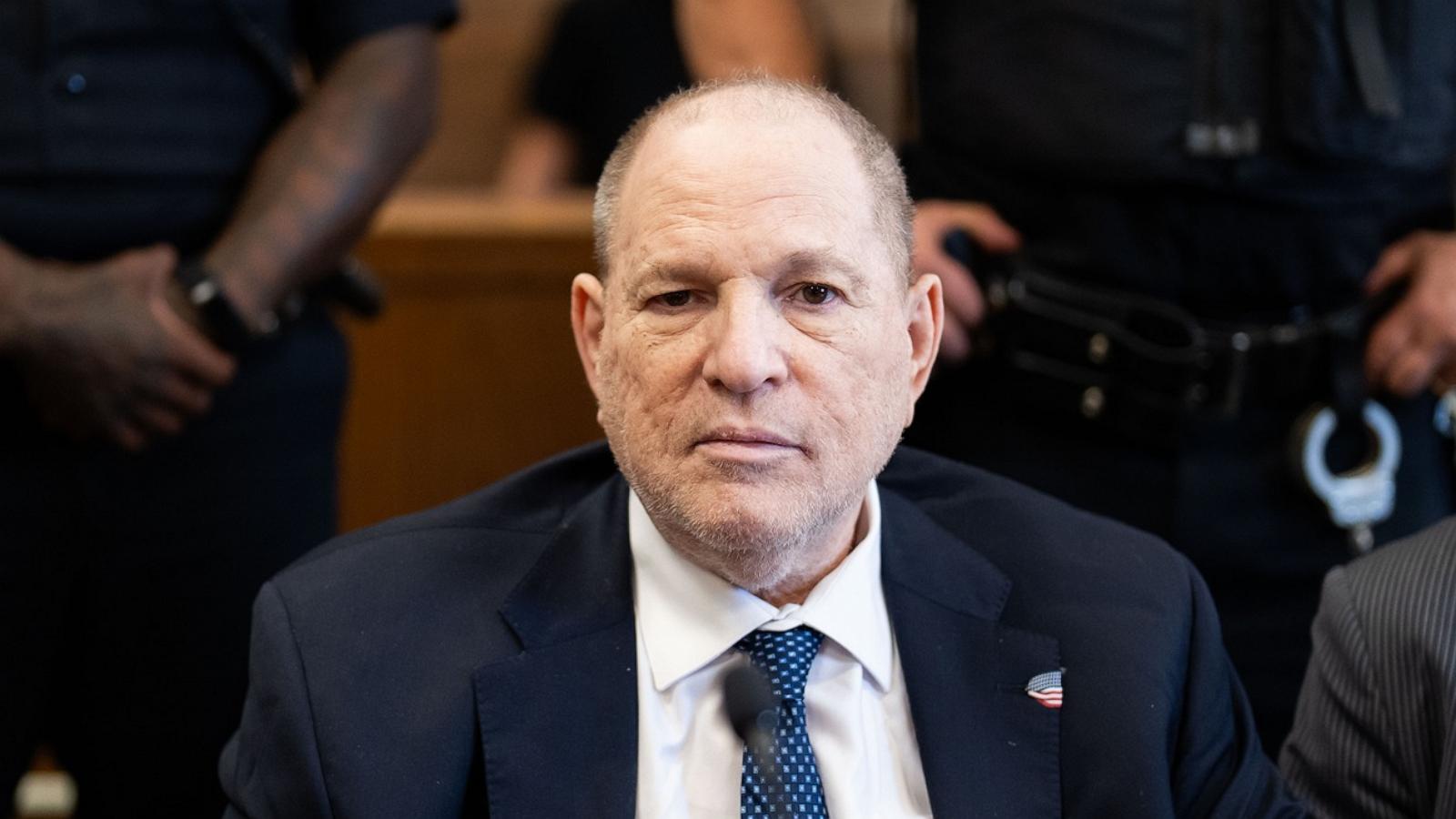 PHOTO: Harvey Weinstein appears in Manhattan Supreme Court,, June 25, 2026, in New York.