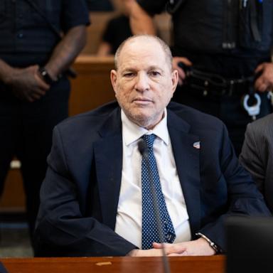PHOTO: Harvey Weinstein appears in Manhattan Supreme Court,, June 25, 2026, in New York. 