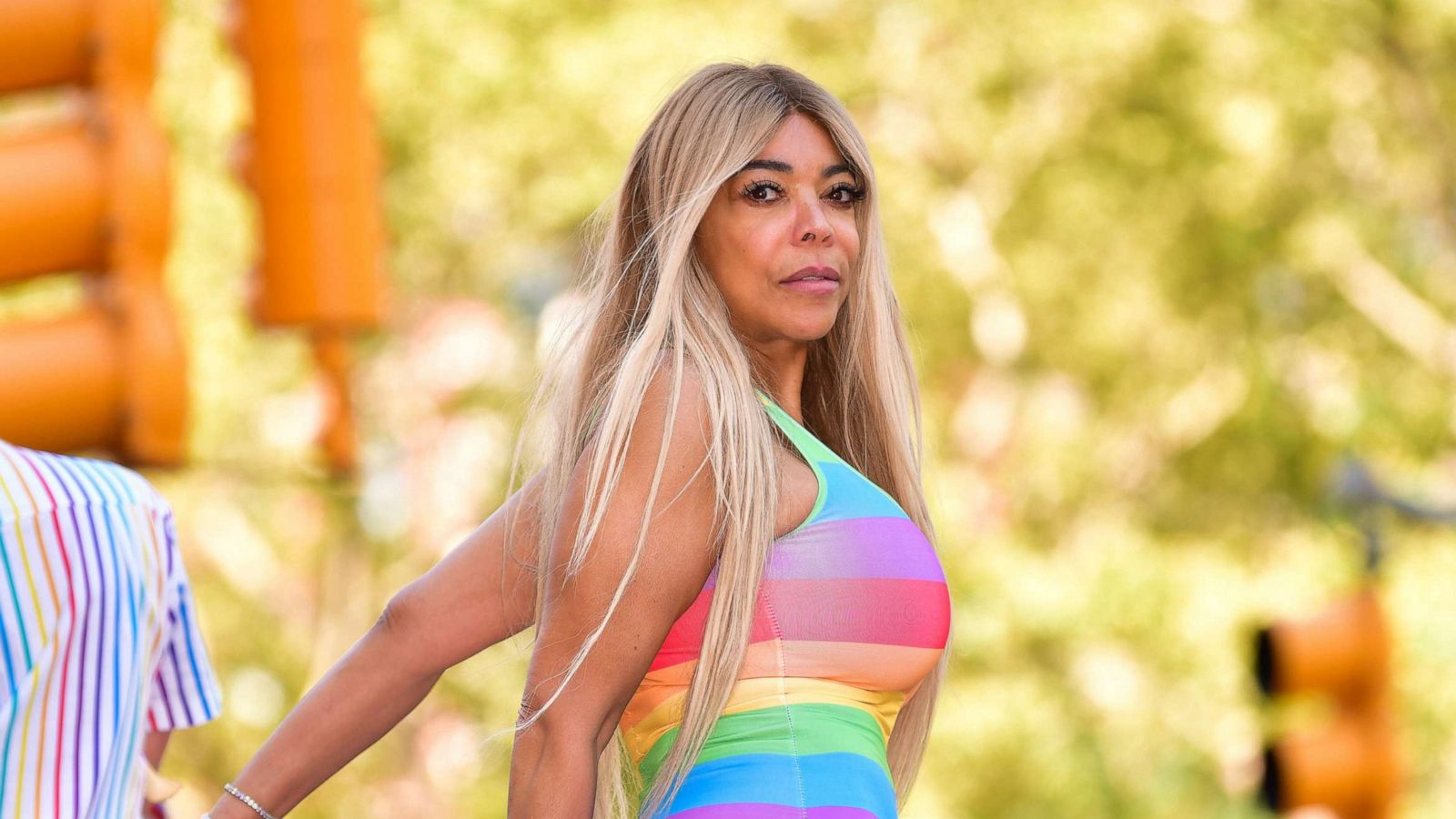 PHOTO: Wendy Williams attends Pride March-WorldPride NYC 2019 on June 30, 2019, in New York.