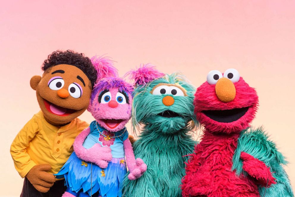 PHOTO: Sesame Street's Wes, Abby, Rosita and Elmo are pictured talking about the ABCs of Racial Literacy.