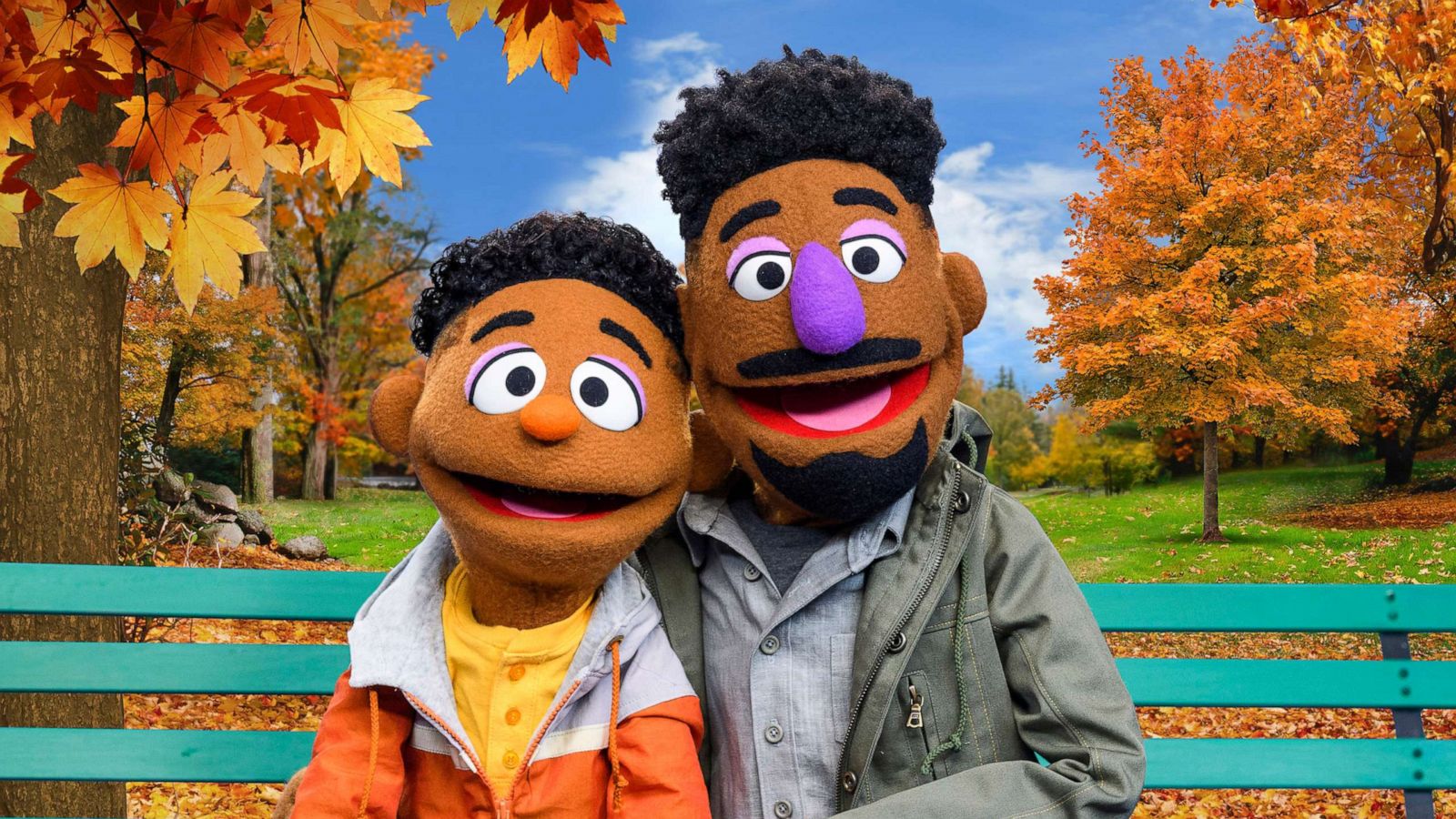 PHOTO: Sesame Street's Wes and Elijah discuss the ABCs of Racial Literacy.