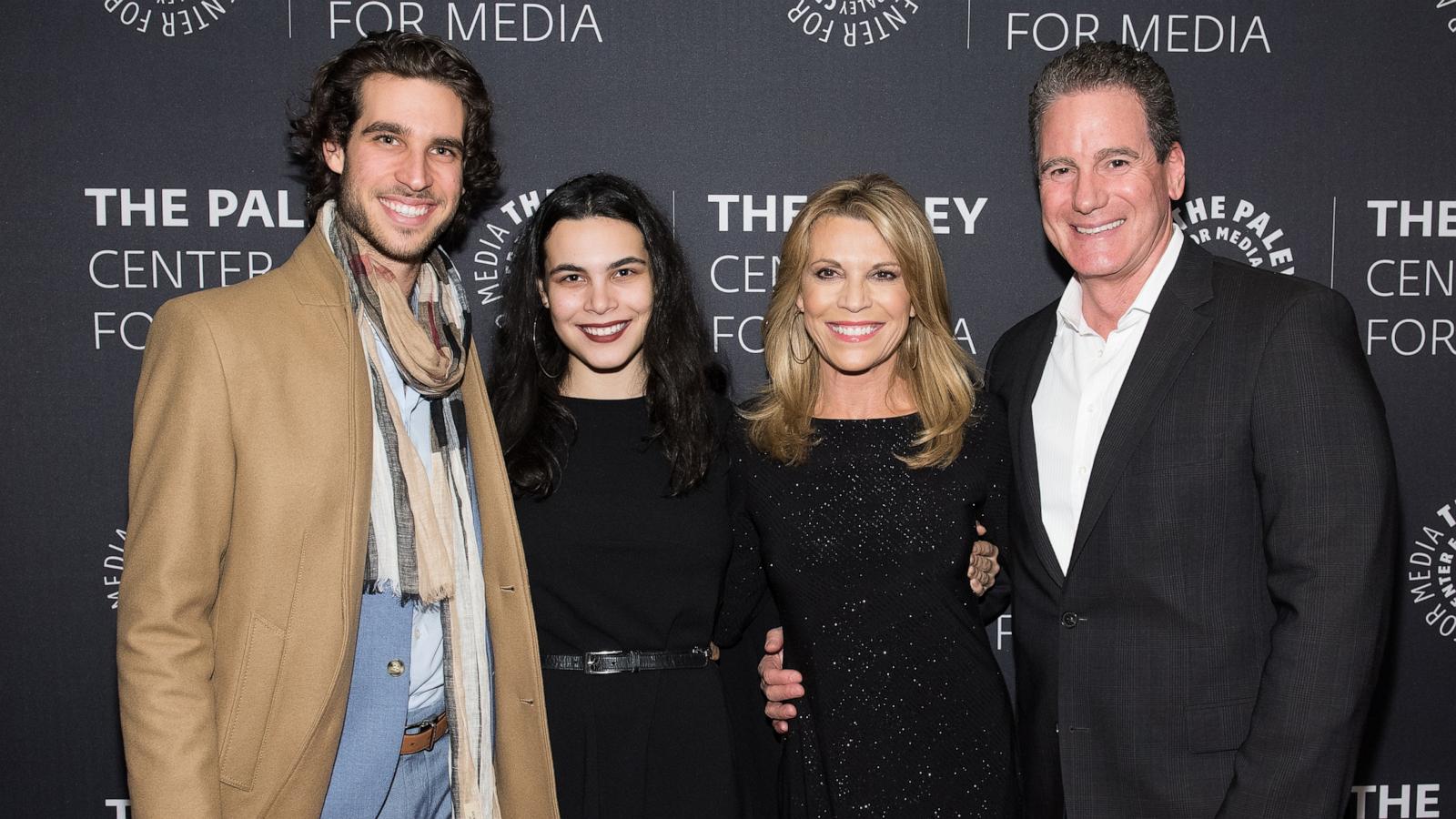 PHOTO: In this Nov. 15, 2017 file photo Nikko Santo Pietro, Gigi Santo Pietro, Vanna White and John Donaldson at The Paley Center for Media in New York City.