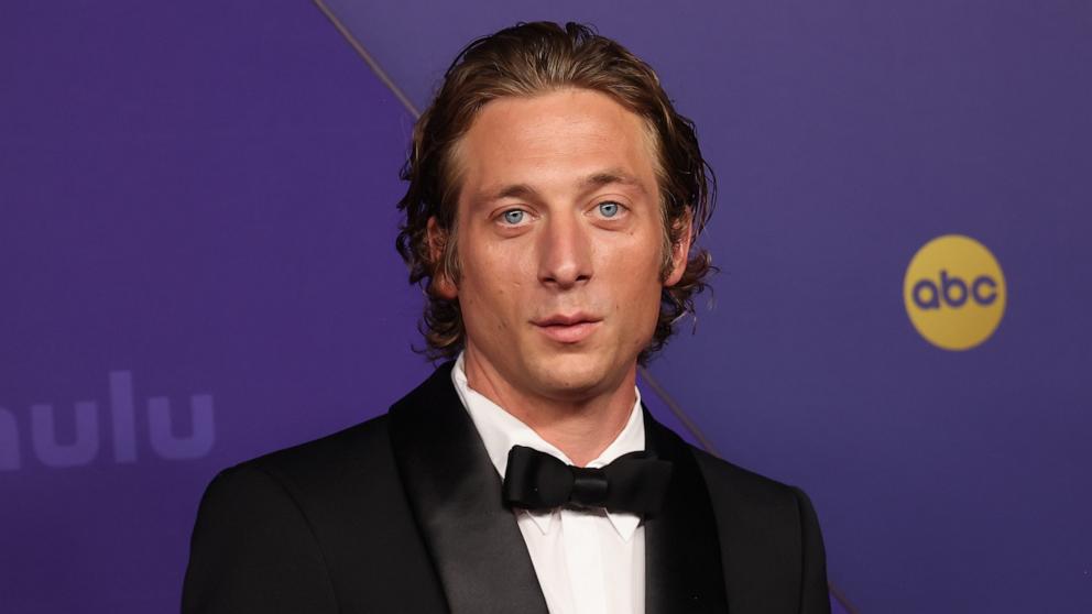 PHOTO: Jeremy Allen White attends the 76th Primetime Emmy Awards at Peacock Theater on Sept. 15, 2024 in Los Angeles.