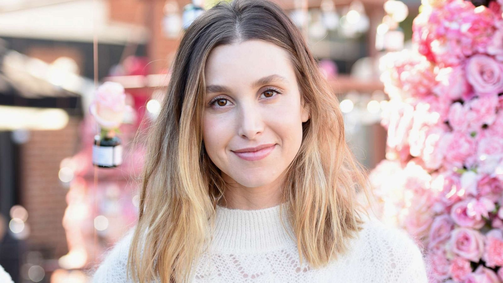 PHOTO: Whitney Port attends the Biossance's Miracle on Melrose at the Melrose Farmer's Market on Dec. 16, 2018 in Los Angeles, California.